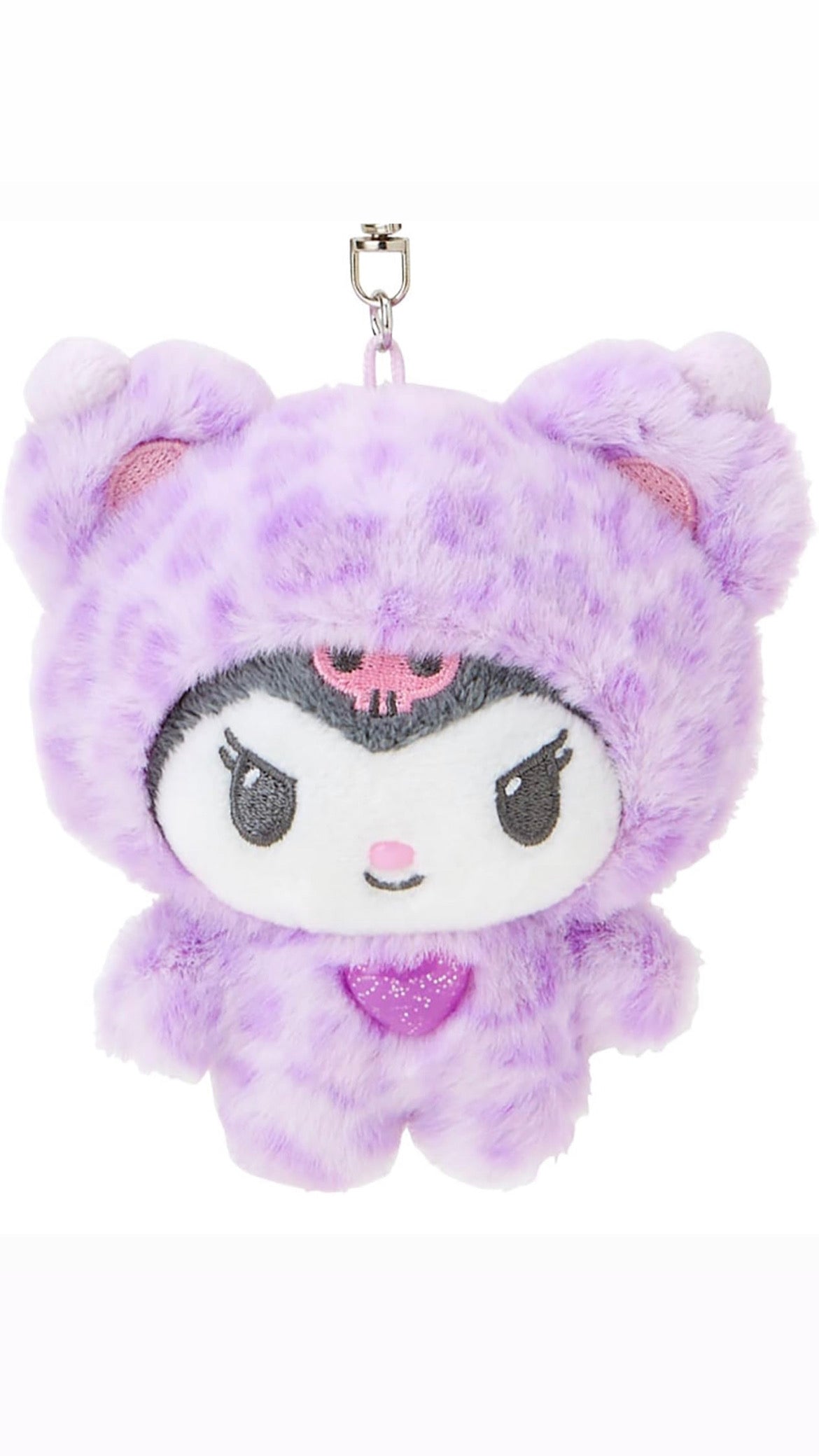 Hello Kitty Leopard Print Keychain