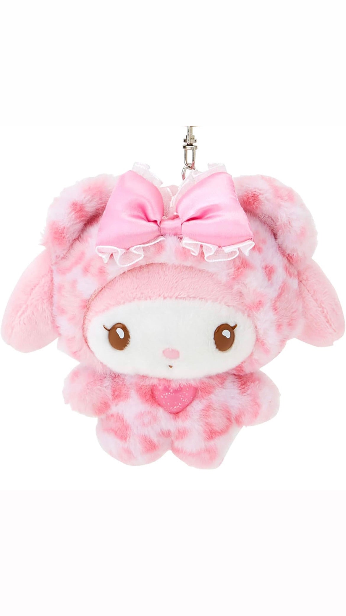 Hello Kitty Leopard Print Keychain