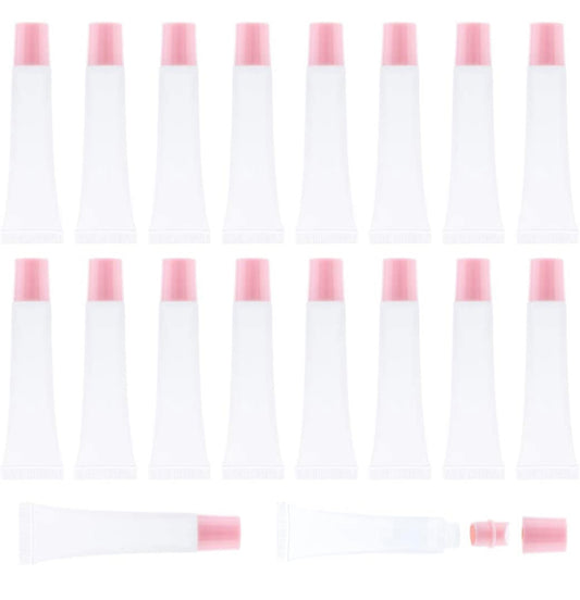 Empty Squeeze tubes (15ml Pink Top)