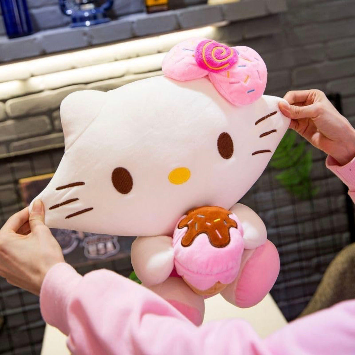 Hello Kitty Ice Cream Plushie