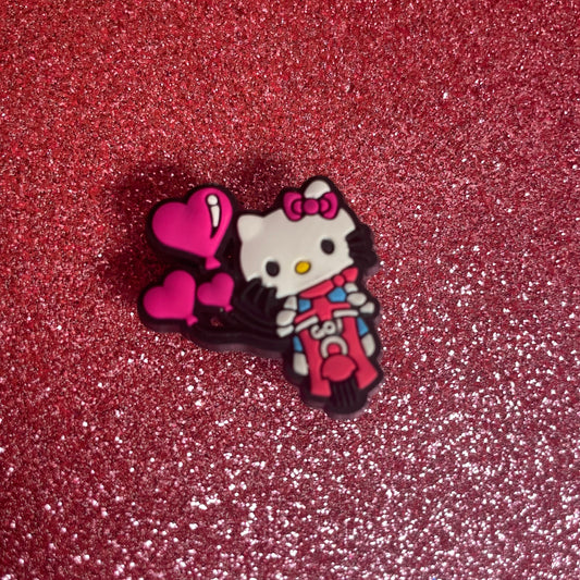 Hello Kitty Moped (Croc Charm)