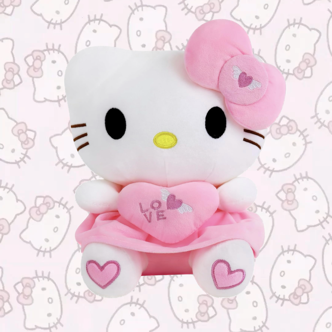 Hello Kitty Love Plushie