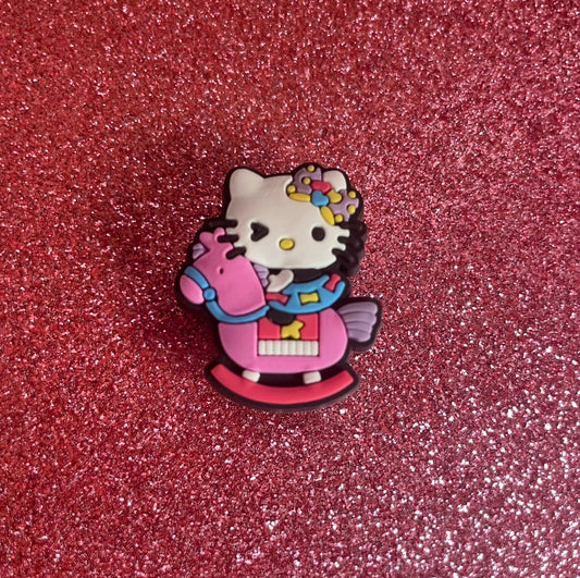 Hello Kitty Rocking Horse (Croc Charm)